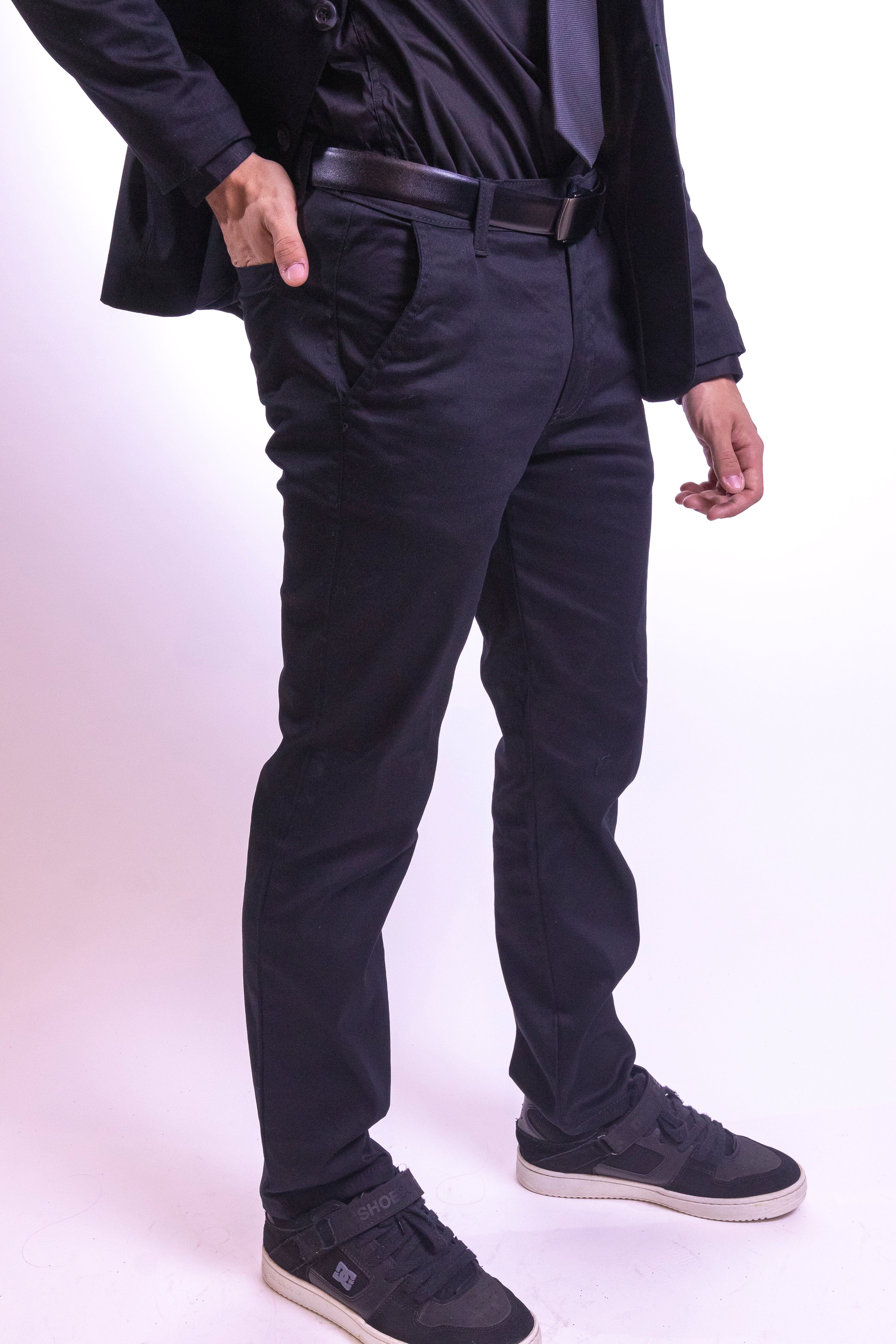 Pantalon Corte Chino Gabardina