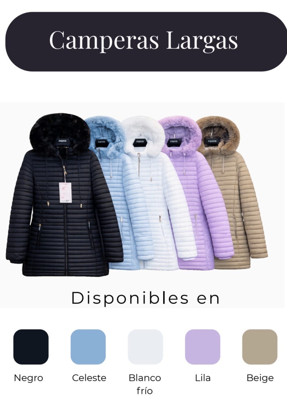 Campera larga